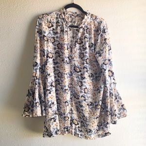 Free People Floral Mini Dress/Top